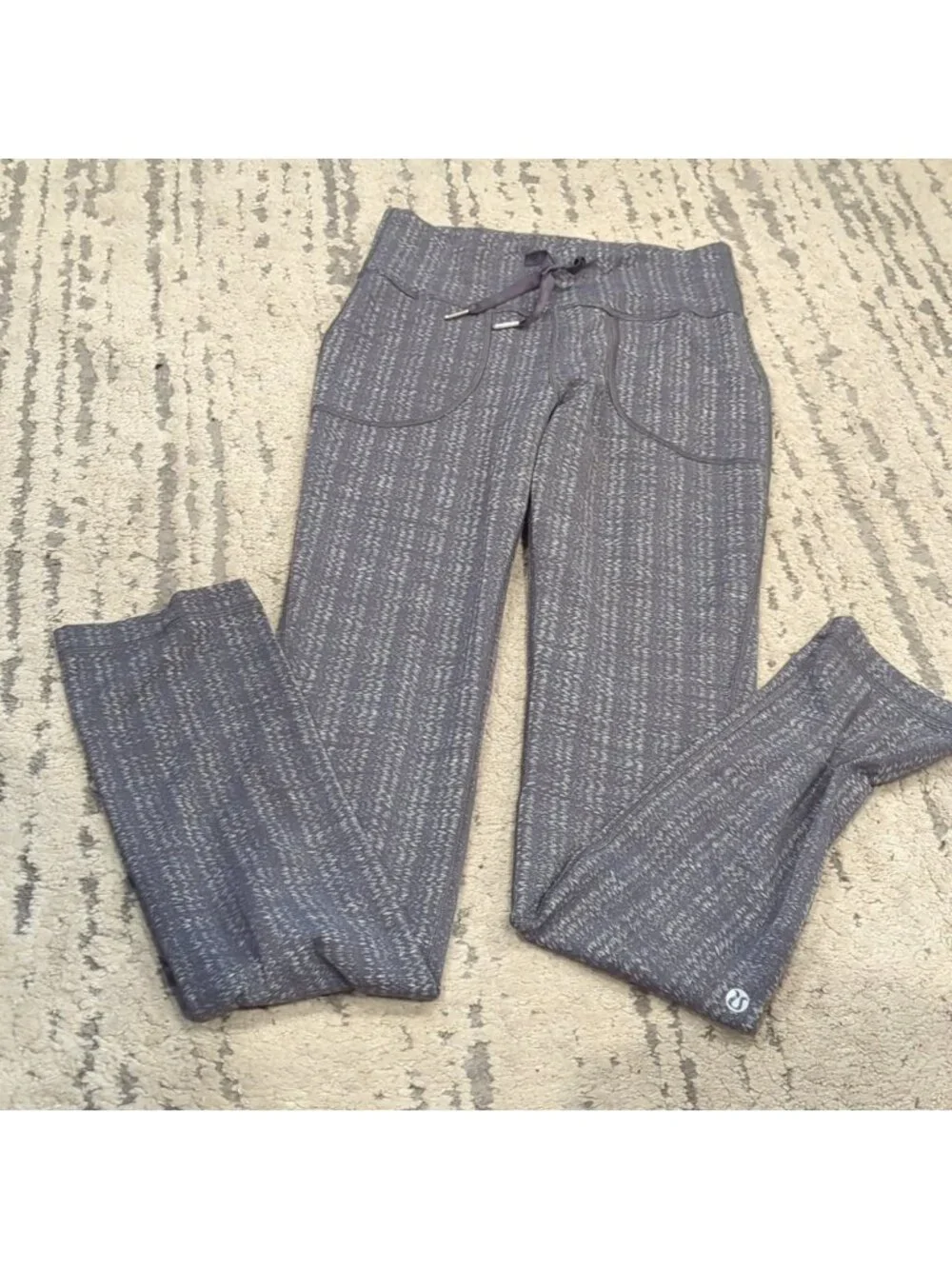 Lululemon Skinny Will Pant *Textured Ziggy Wee October Angel Wing